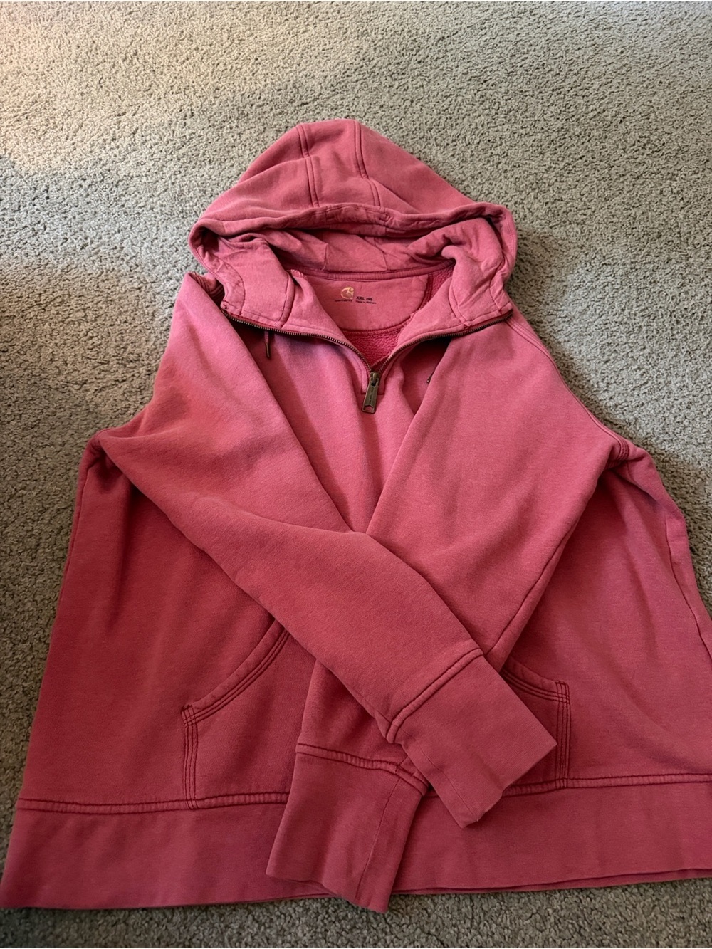 Carhartt Women's Dusty Rose Hoodie Jacket